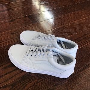 Baby blue old skool vans